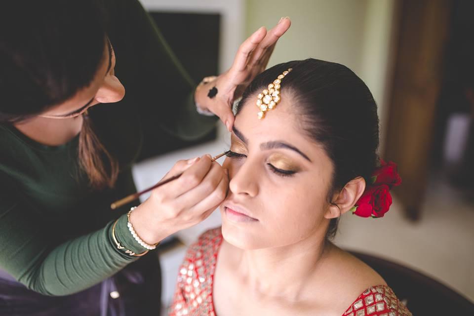 Bridal makeup